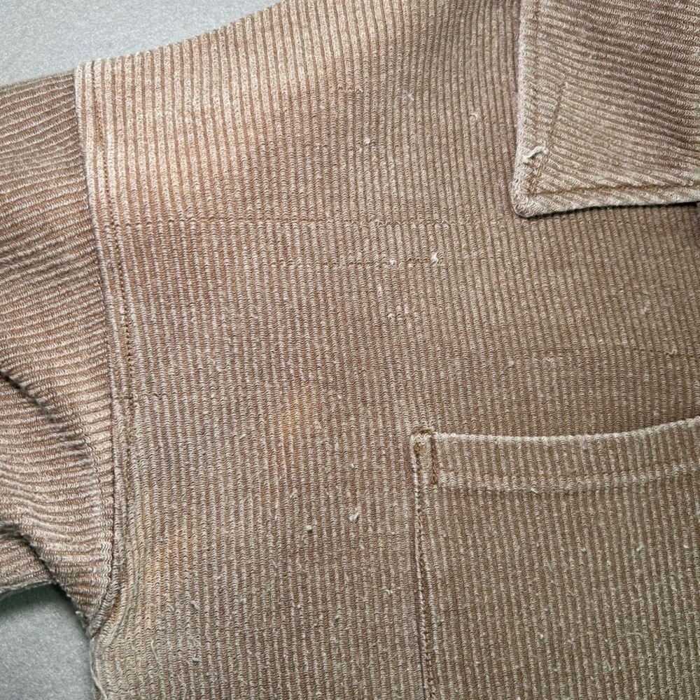 Thread & Supply Shacket Women XL Brown Corduroy Ribbed Button Down Copper - Picture 3 of 9